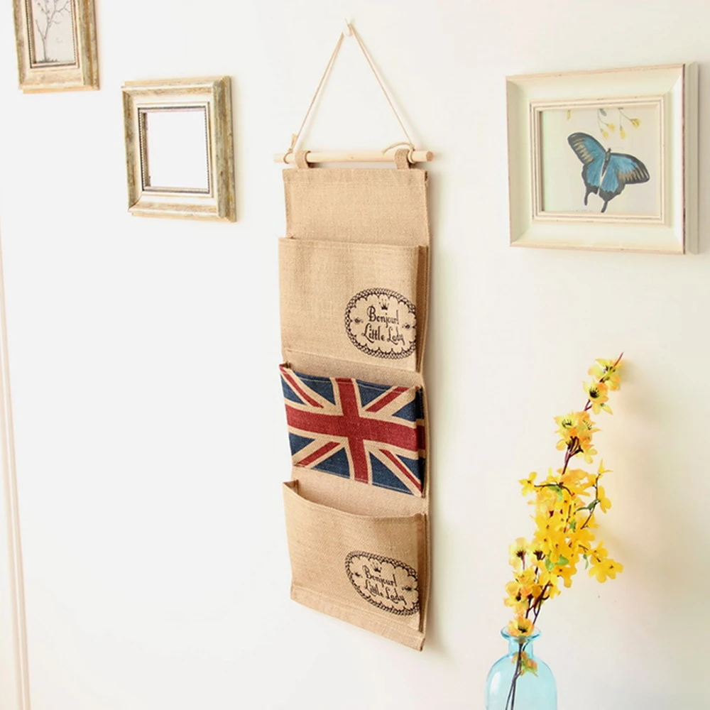 Стильная домашняя подвесная сумка для хранения влаги с британским флагом