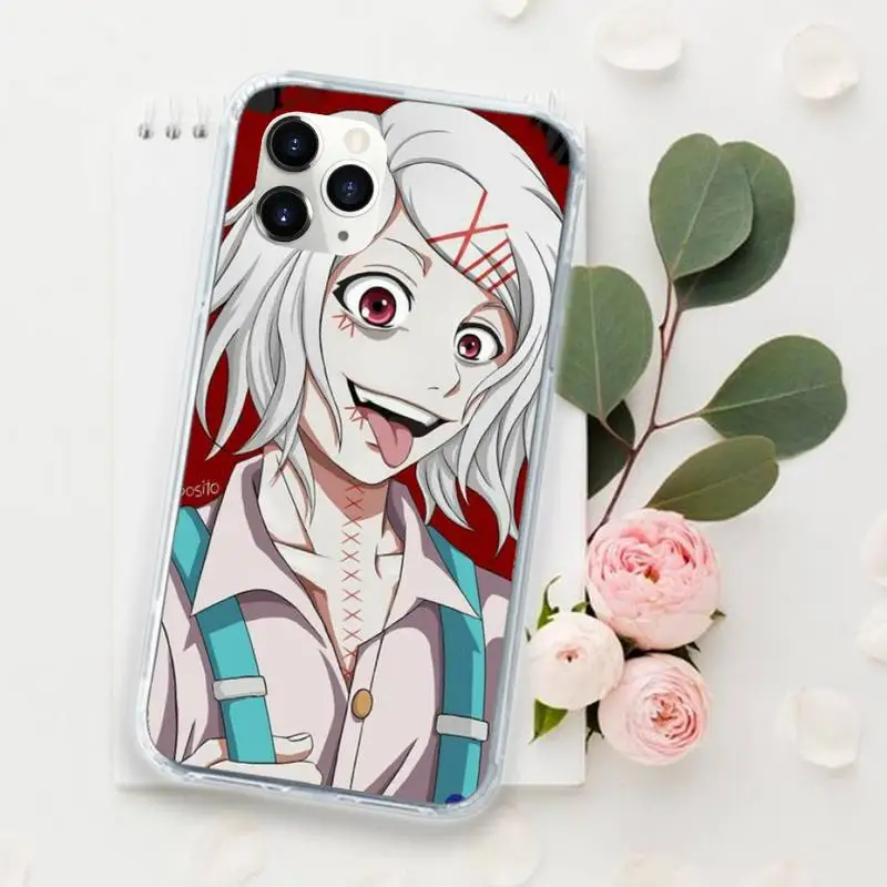 

Tokyo Ghouls anime JUUZOU SUZUYA Phone Cases for iPhone 11 12 pro XS MAX 8 7 6 6S Plus X 5S SE 2020 XR Luxury brand shell