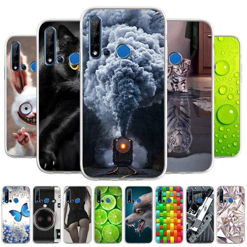 

TPU Case For Huawei P20 Lite 2019 Silicon Back Cover For Huawei Nova 5i GLK-LX1 GLK-LX1U Soft Funda Protetive Shell