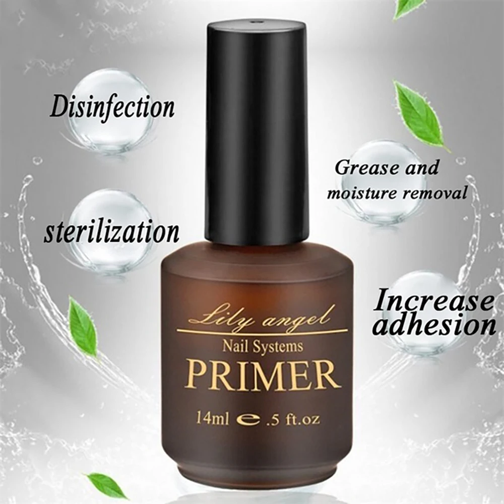

1pc 14ML Nail Primer Air Dry Nail Prep Dehydrator Dehydrate Primer Base Coat Balancing Bonder acid free Acrylic Gel for Nail Art