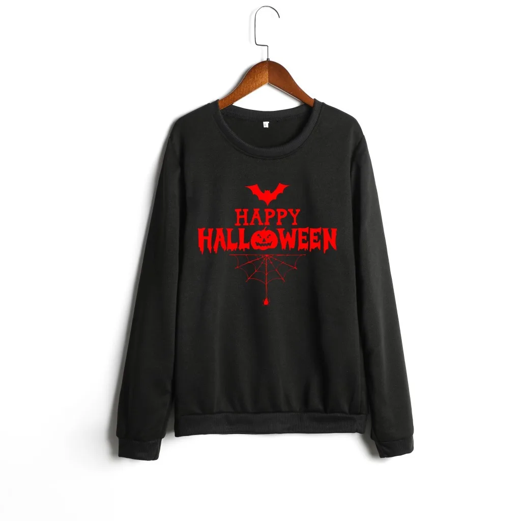 2019 Тыква Happy Halloween Для женщин толстовка с капюшоном | Женская одежда