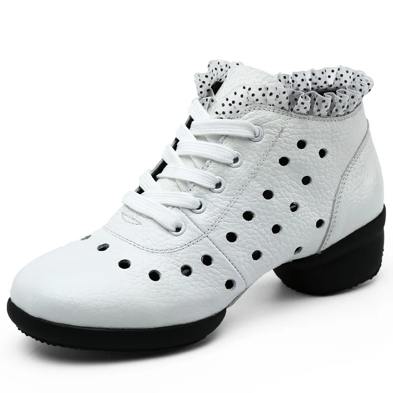 Летняя воздухопроницаемая танцевальная обувь женские танцевальные туфли