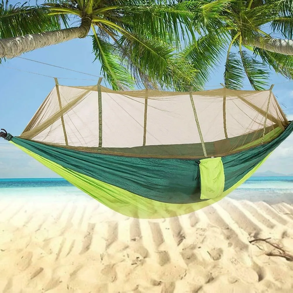 Стул-гамак для кемпинга с москитной сеткой и насекомыми |