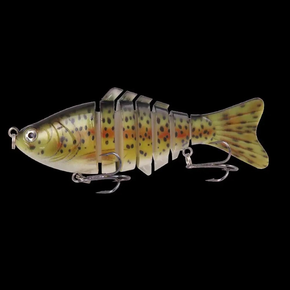 5 шт./лот рыболовные приманки жесткая наживка многосекционная приманка для