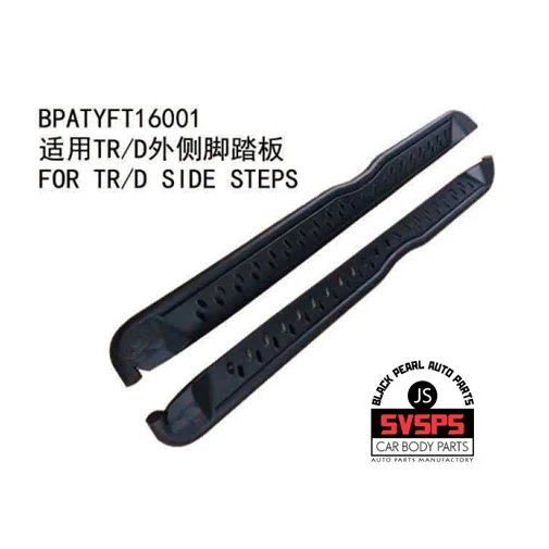 

High Quality Running Board Side Steps TRD STYLE For Toyota Fortuner 2016-2018 Year