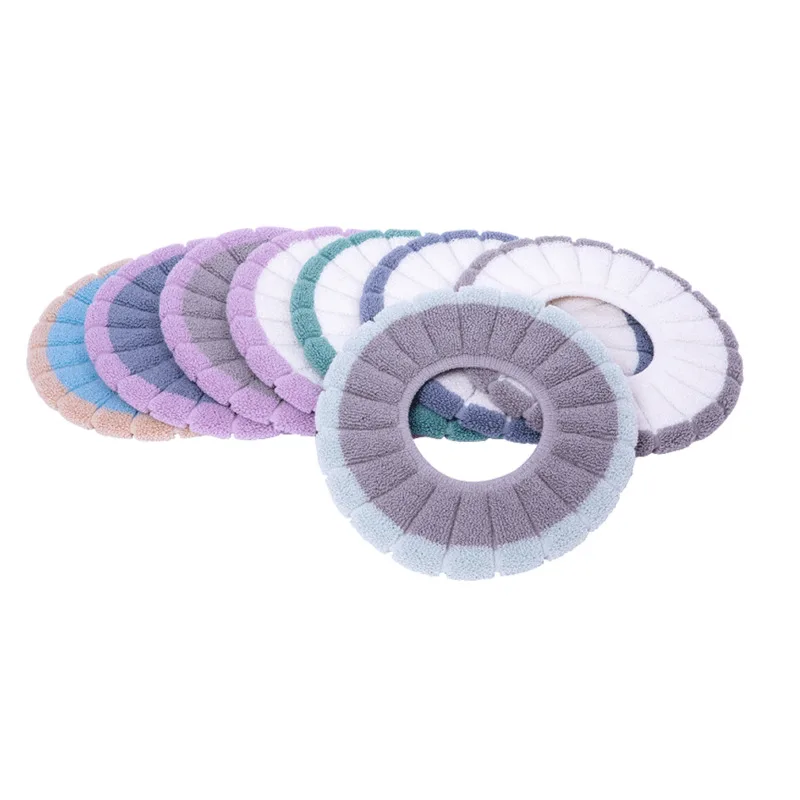 toilet seat cover Bathroom Toilet Seat Closes tool Washable Soft Warmer Mat Cover Pad Cushion bathroom accessories | Дом и сад