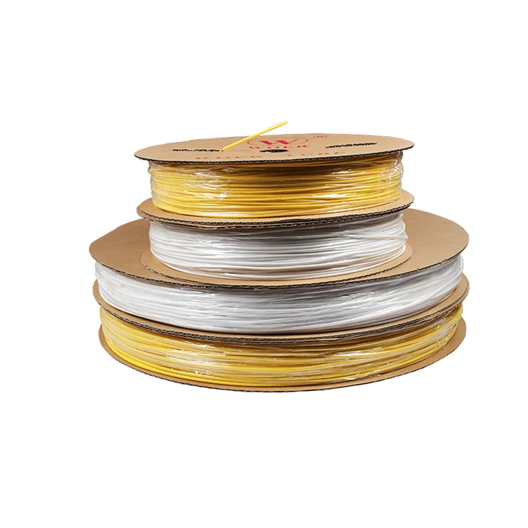 Número da Máquina da Marcação do Tubo Máquina da Marcação Linha Número Tubo Impressora Embalagem Universal Nenhuma Palavra Calor Shrinkable Branco Amarelo