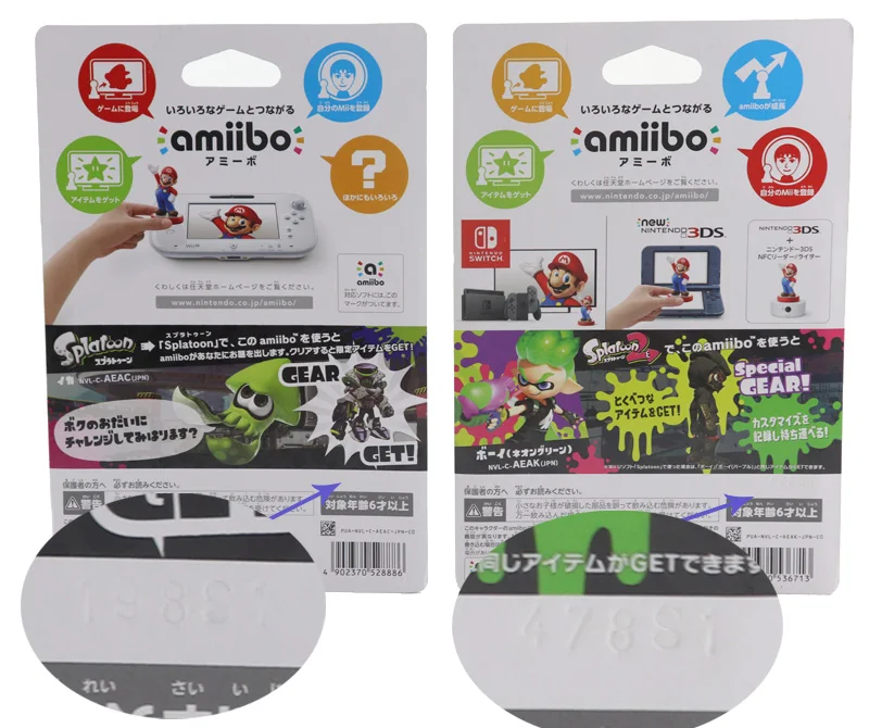 Amiibo Splatoon2 фигурки чернильный мальчик девочка кальмар жемчужина пристани для NS
