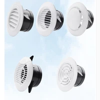 75 200mm abs ventilation grill adjustable wall hole plug extractor hood louver valve exhaust fan pipe kitchen bath vent system