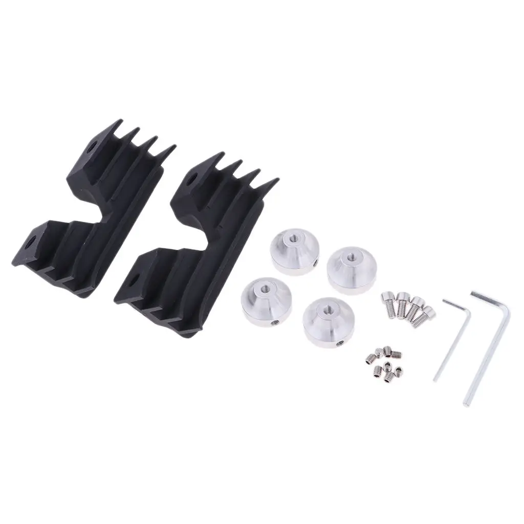 

Spark Plug/Head Bolt Covers Wrinkle Black For Harley Superlow - XL 1200T