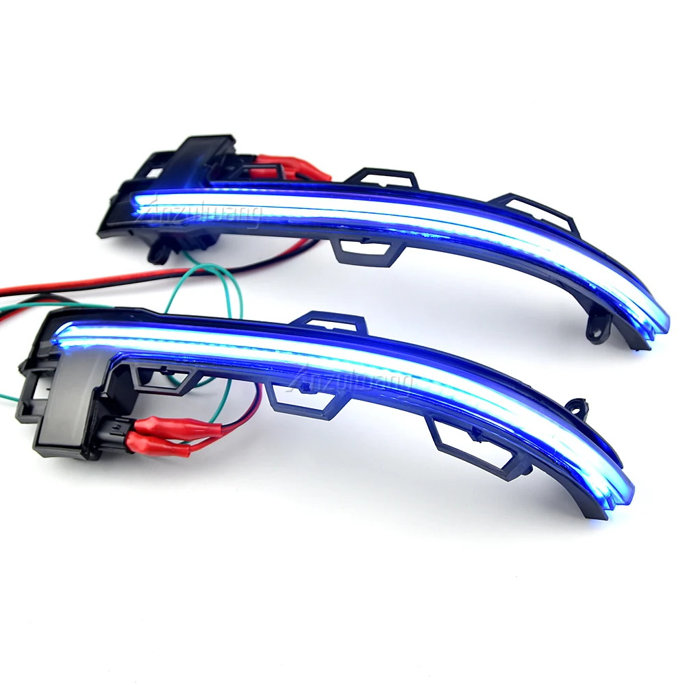 

2pcs for BMW X3 X4 X5 X6 Turn Signal LED light Dynamic Blinker Rearview Mirror Indicator Light F25 LCI F26 F15 F16 2014-2017