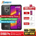 Смартфон Blackview BV9800 Pro с тепловизионным изображением, Helio P70, Android 9,0, 6 ГБ + 128 ГБ, водонепроницаемый, 6580 мАч, 48 МП, 4G, смартфон