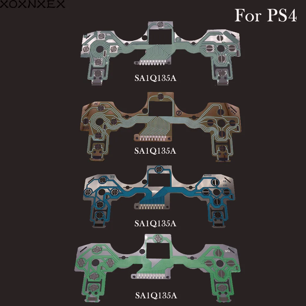 Для Dualshock PS4 Pro Slim JDM 030 040 055 проводящая пленка для контроллера клавиатуры гибкий