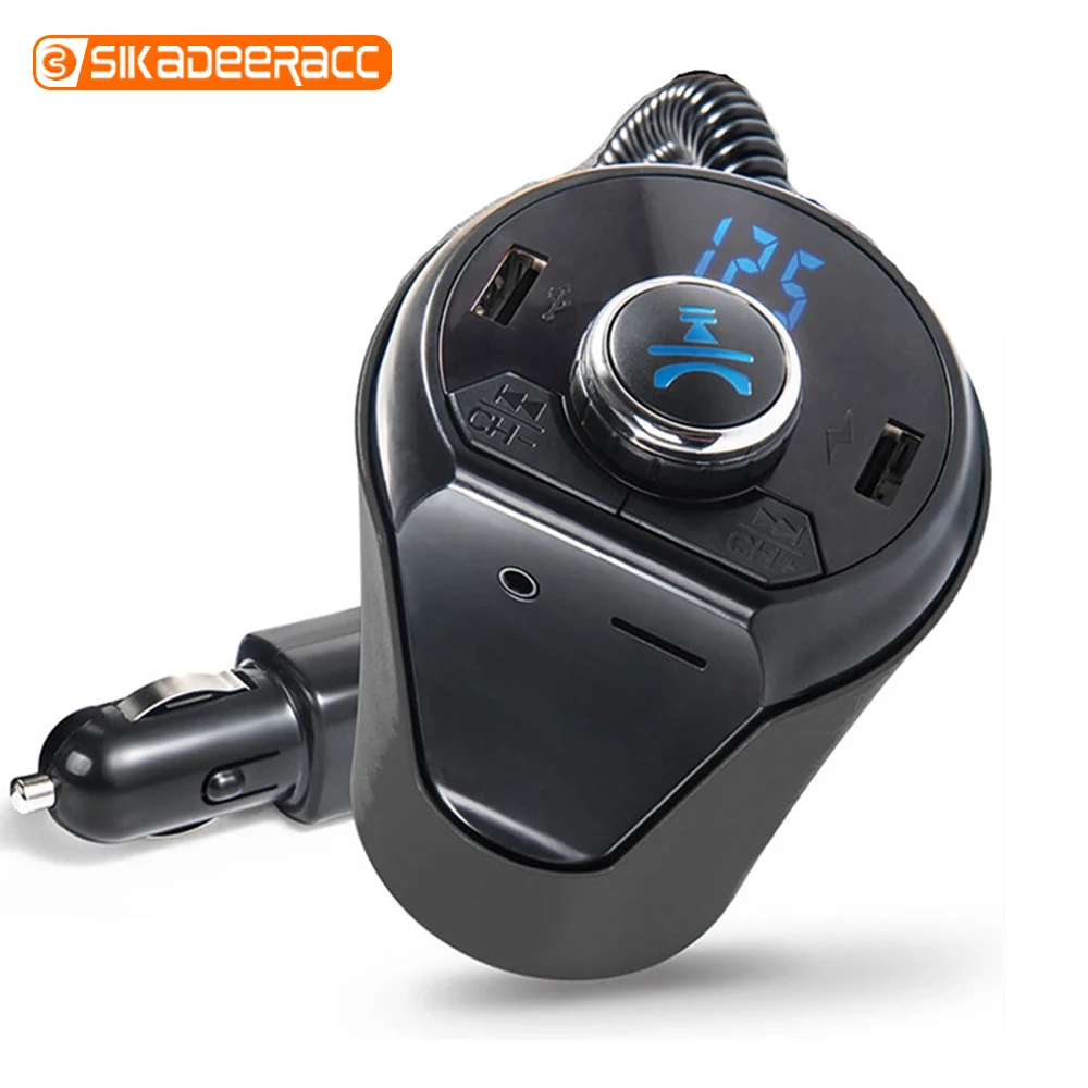 Автомобильный bluetooth плеер Беспроводной быстрой зарядки для мобильный телефон