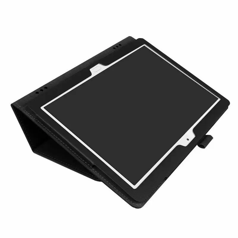 Флип чехол для Huawei MediaPad M3 Lite 10 из искусственной кожи с зернистой фактурой флип