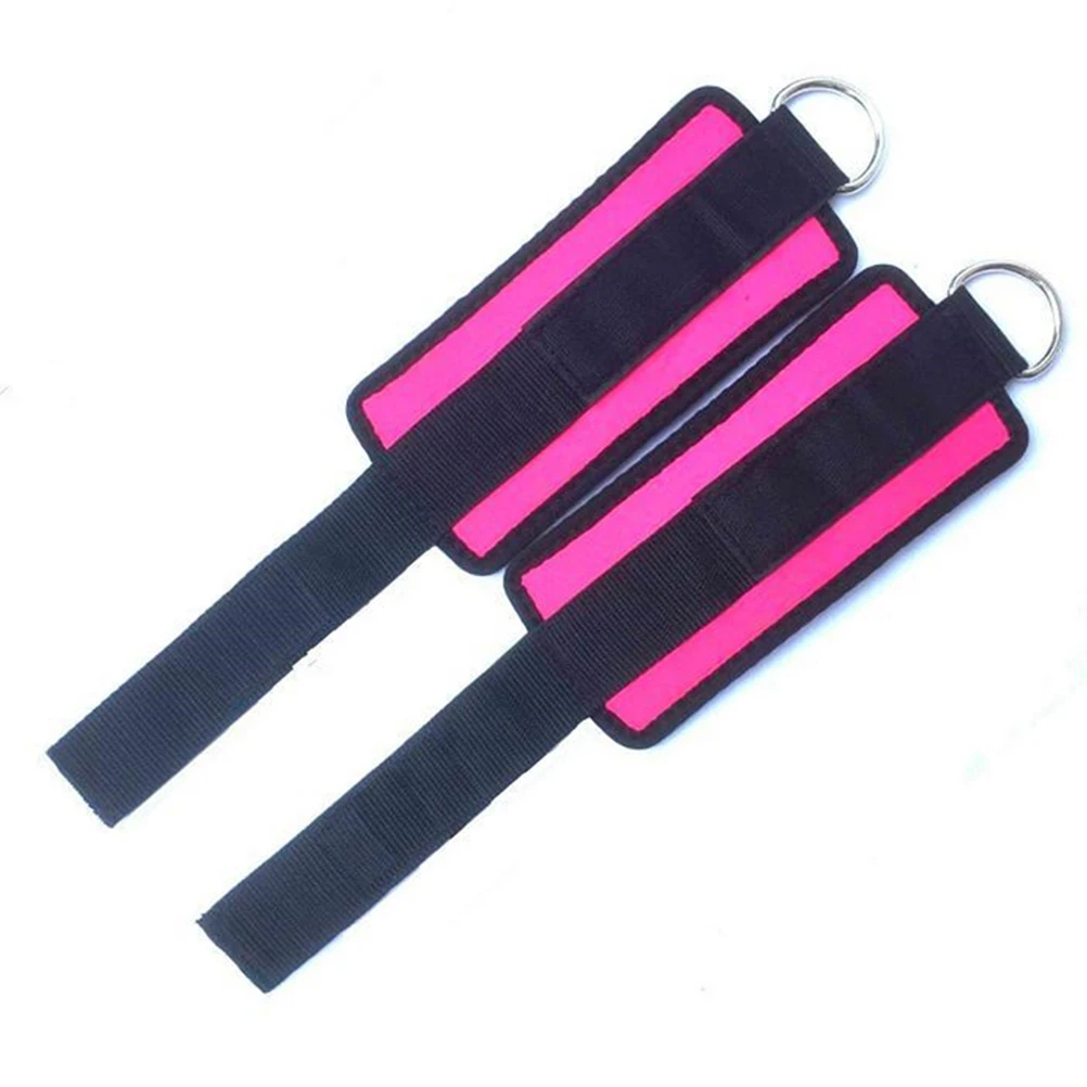 2pcs Sport Ankle Straps D-ring Calfs Band for Gym Workouts Machines Leg Exercises | Спорт и развлечения