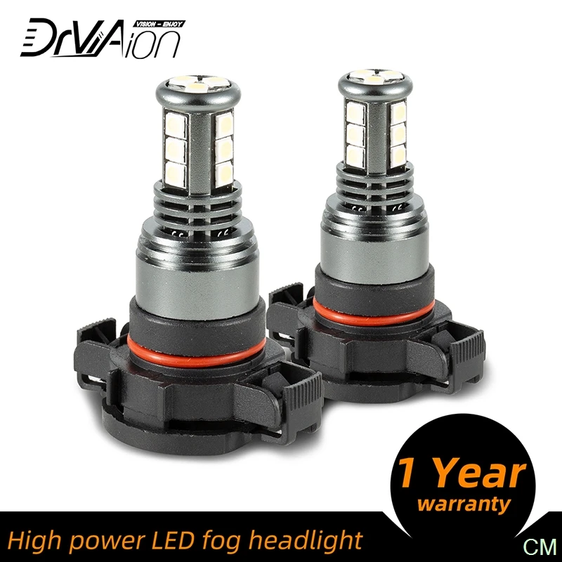 

2 шт. H16/5202 светодиодный лампы для фар 28 Вт 6500 К, противотуманные фары, комплект супер ярких конвертеров