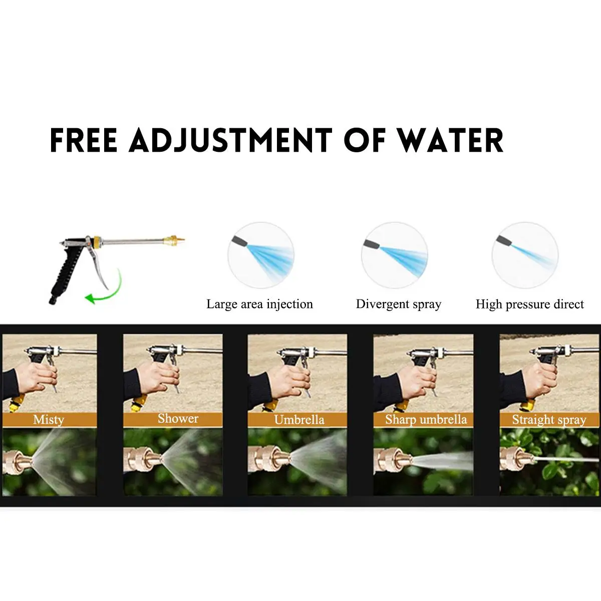 Купить Пистолеты для мойки автомобилей, 12 В, 120 Вт, насос, автомобильный распылитель, очиститель высокого давления, электрическое моющее устройство...