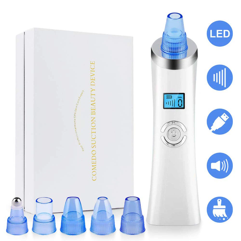 

Non-Visual Electric Blackhead Suction Device To Remove Blackheads And Grease Acne Household Beauty Pore Cleansing Facial Device