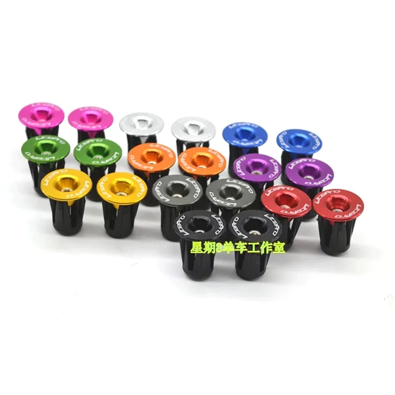 LITEPRO Grip Bar Ends фиксаторы торцевые заглушки сплав Руль велосипед 11 цветов | Спорт и