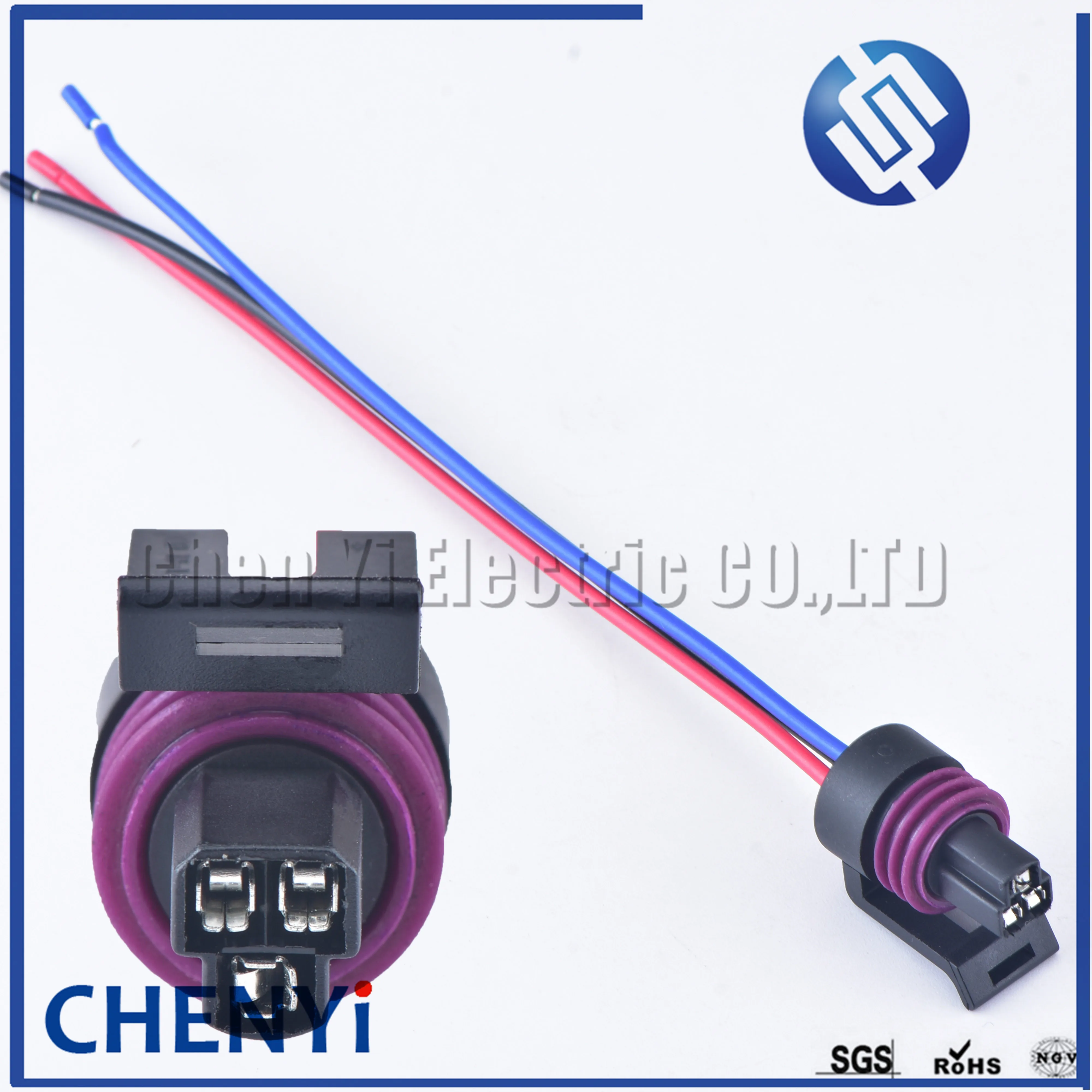 

3-контактный водонепроницаемый автомобильный разъем датчика давления топлива для GM TPS, разъем датчика положения дроссельной заслонки 12078090 серия efi