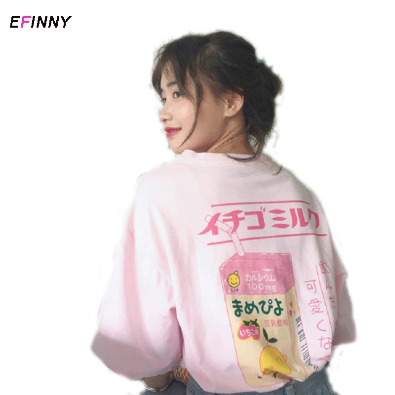 Женская футболка с коротким рукавом круглым вырезом и принтом букв|Футболки| |