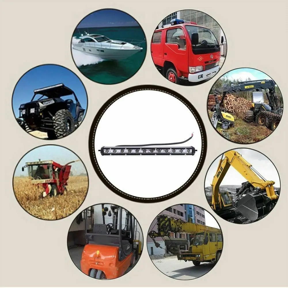 1X14 ”светодиодный светильник фонарь точечный прожектор фара дальнего света для