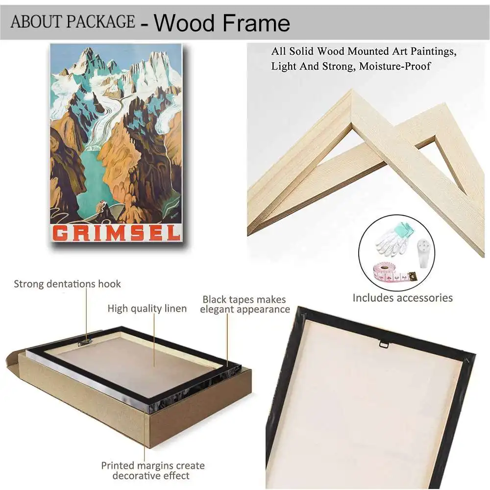 Постер для путешествий гримель из Швейцарии постер гостиной домашний декор | Дом
