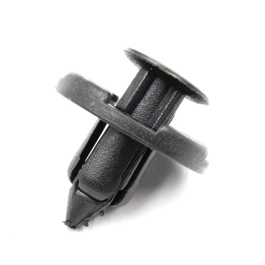 

Replacement For Nissan 100pcs/set Car Bumper Fastener Push Pin Plastic Rivet 8mm Auto Parts