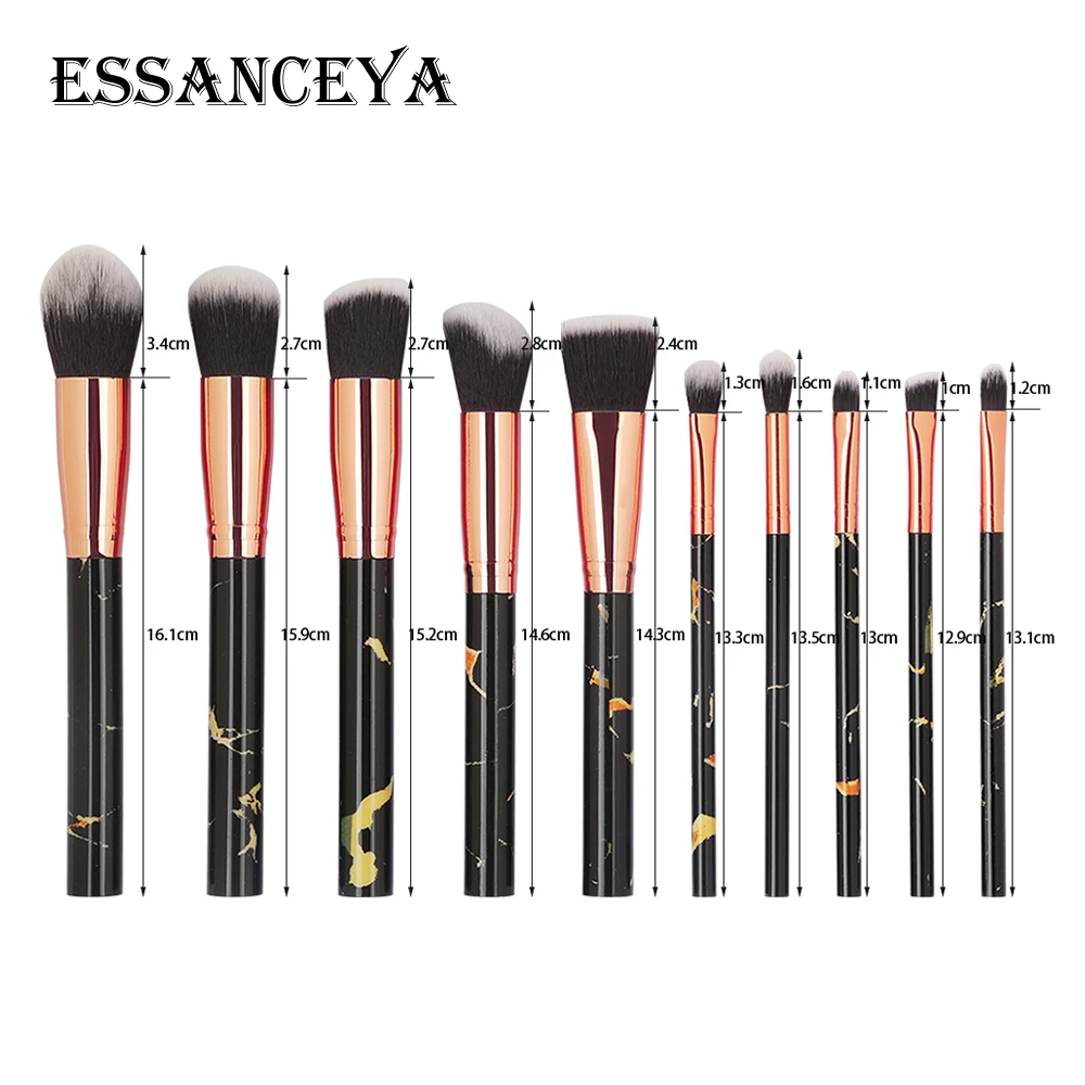 ESSANCEYA Профессиональные кисти для макияжа набор кистей пудры основы теней губ |