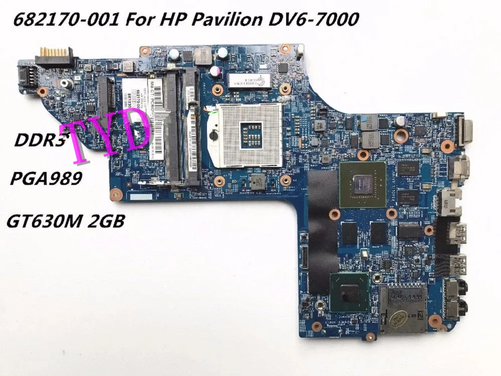 

Original 682174-501 682174-001 48.4ST06.021 PC Motherboard For HP Pavilion DV6 DV6-7000 MAIN BOARD HM77 GT650M 2GB Video Card