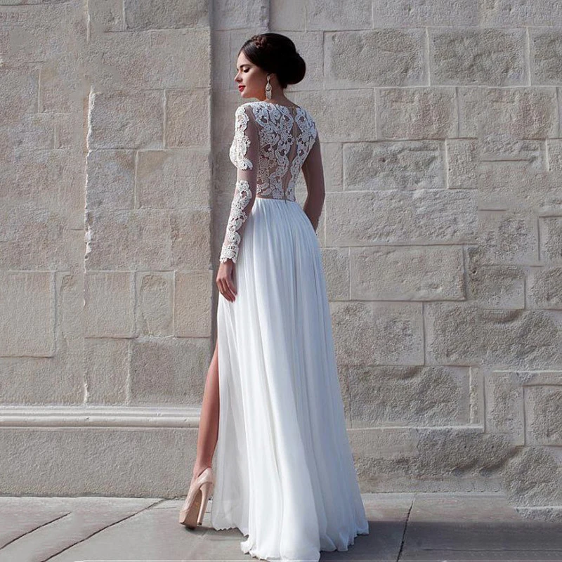 

BAZIIINGAAA Simple Wedding Dress Lace Little Beading Strapless Dress Luxury Wedding Gowns Bridal Can Be Washed Bride Dresses