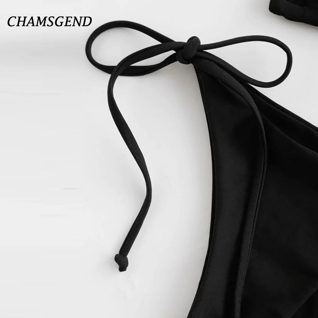 Купальники Для женщин 2020 спортивные короткие три Купальник женские стринги