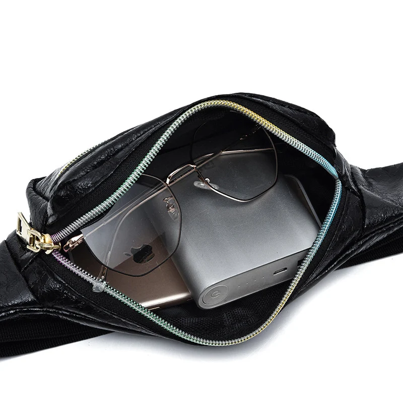 Голограмма поясная сумка из лазерной кожи маленькая забавная милая Женская GLRSBUTY