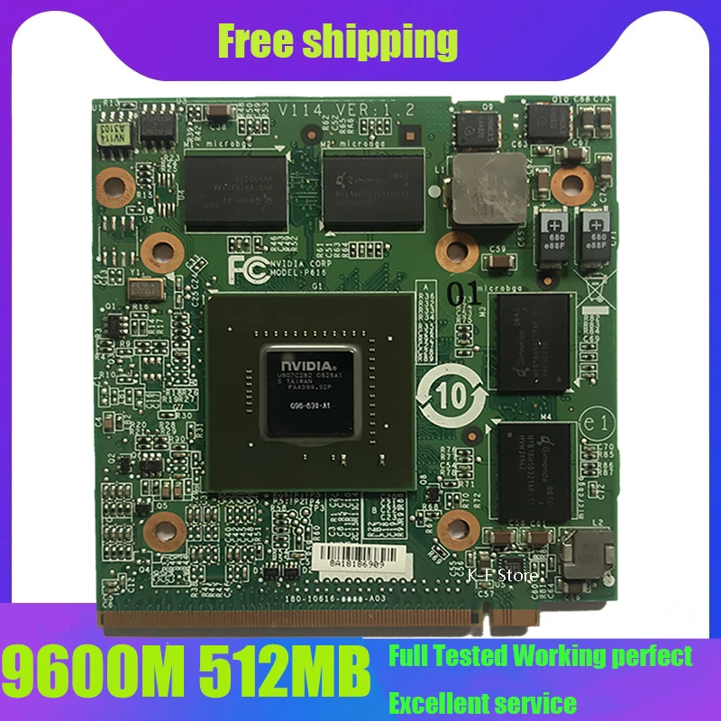 Оптовая продажа для Acer Aspire 4930 6920 6930 7720 8730 ноутбук nVidia GeForce 9600 м GT G96 630 C1 MXM