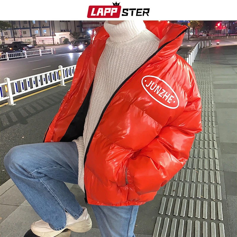 Мужская пузырчатая куртка LAPPSTER уличная одежда зимняя корейская мода 2020 парки