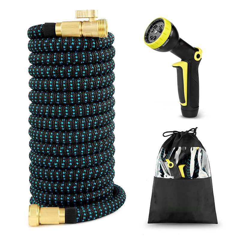 Новый тип 25ft 100ft Телескопический садовый шланг латексный волшебный