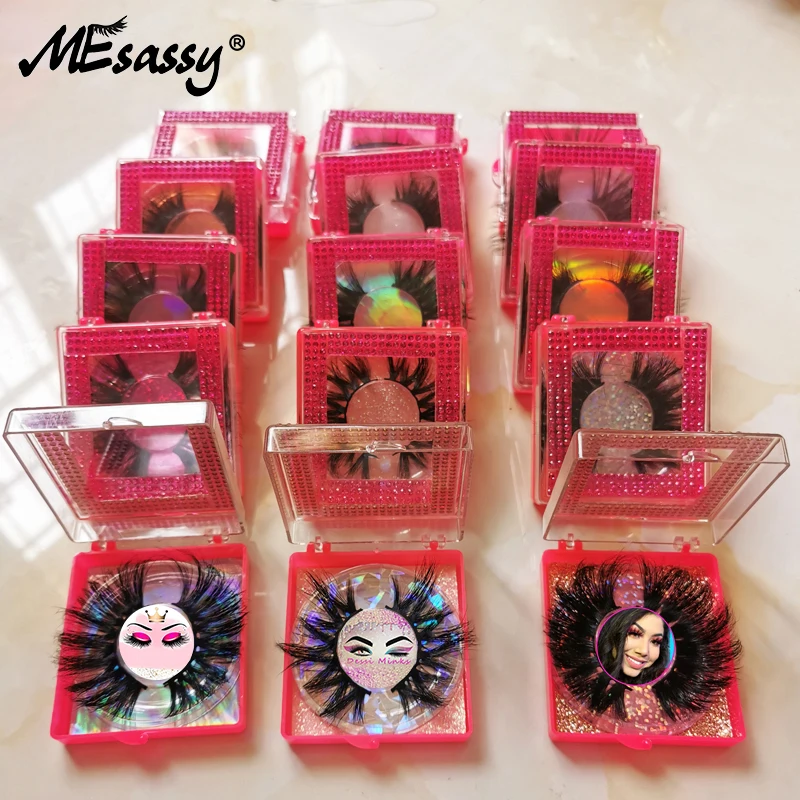 DHL Быстрая доставка 3D ресницы серо коричневого цвета оптовая продажа 5D с фокусным