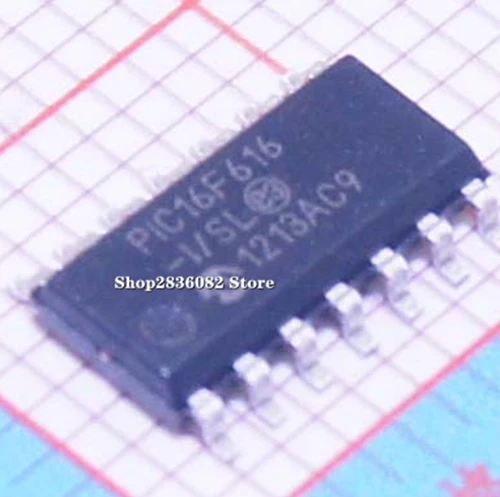 

5 шт./лот PIC16F616-I/SL SOP14 PIC16F616