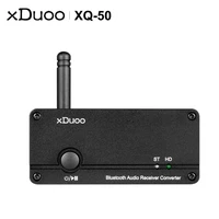 xduoo xq 50 buletooth 5 0 audio receiver converter dacamp es9018k2m chip receiver audio rejuvenate support aptx pc usb dac