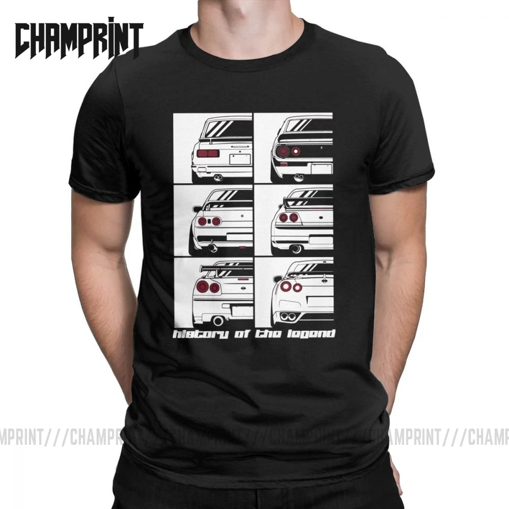 Футболка мужская хлопковая с коротким рукавом и круглым вырезом большого