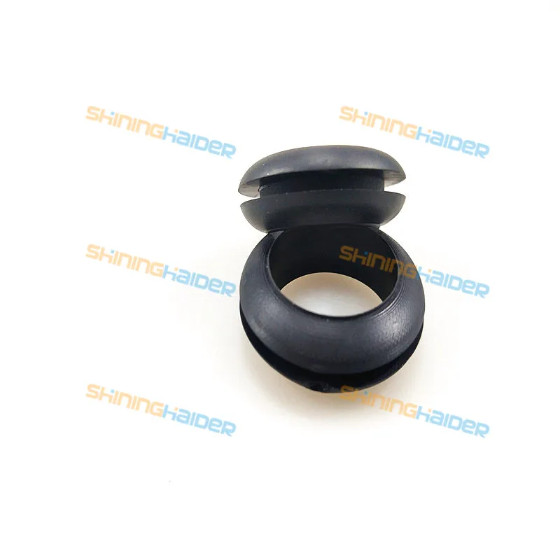 Защитные кольца из ПВХ для кабеля 1000 шт. внутренний диаметр 5 мм отверстие 7 черный