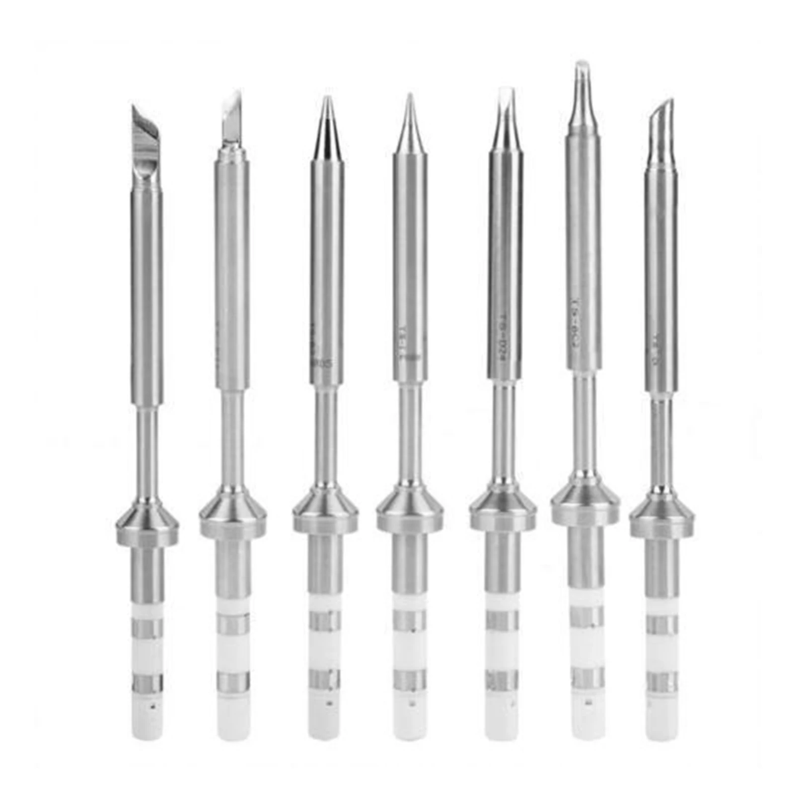 

11pcs/set Woodworking Easy Install Good Heat Conduction Repair Welding Soldering Iron Tip DIY Stainless Steel Replacement Parts