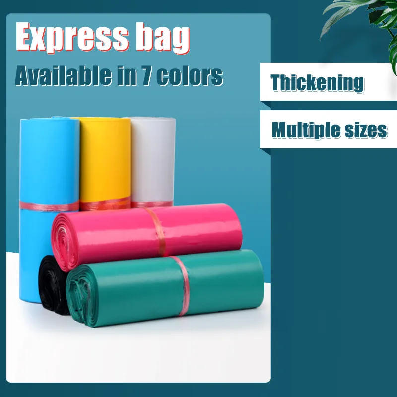 10/50pcs 7colour Opaque Courier Mailing Packing Bags Thicken Storage Bag Waterproof Bags Pe Material Envelope Postal Express Bag