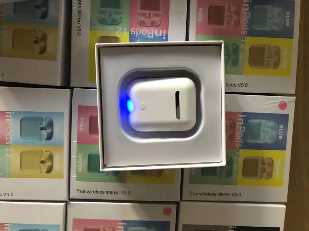 Высококачественные оригинальные наушники inpods 12, i7s i9s i11 i12 Tws, беспроводные Bluetooth наушники, гарнитура высокого класса, Прямая поставка
