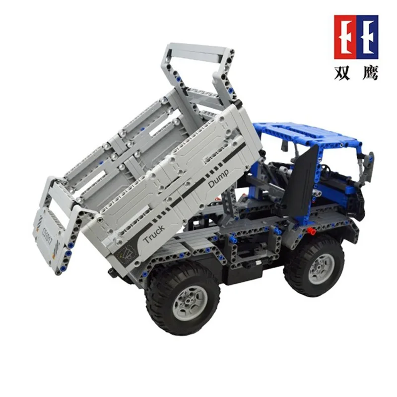 2в1 Technic серия RC пульт дистанционного управления самосвал Строительный Блок Игрушка совместима с Technic