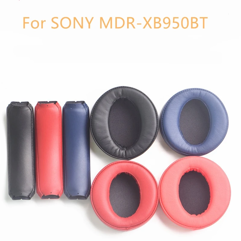 

1 pair Suitable for Sony/Sony MDR-XB950BT earphone sleeve XB950B1 sponge earmuff ear cotton holster