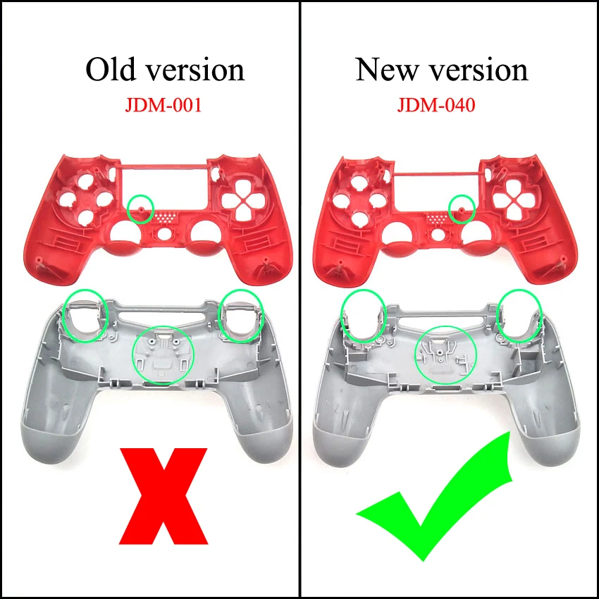 Чехол JCD для PS4 Pro сменный корпус контроллера Slim Dualshock 4 0 V2 поколения 2-го JDS-040 JDS 040 |