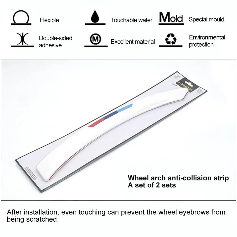 Резиновый протектор бампера автомобильная защита угловая губа Противоударная