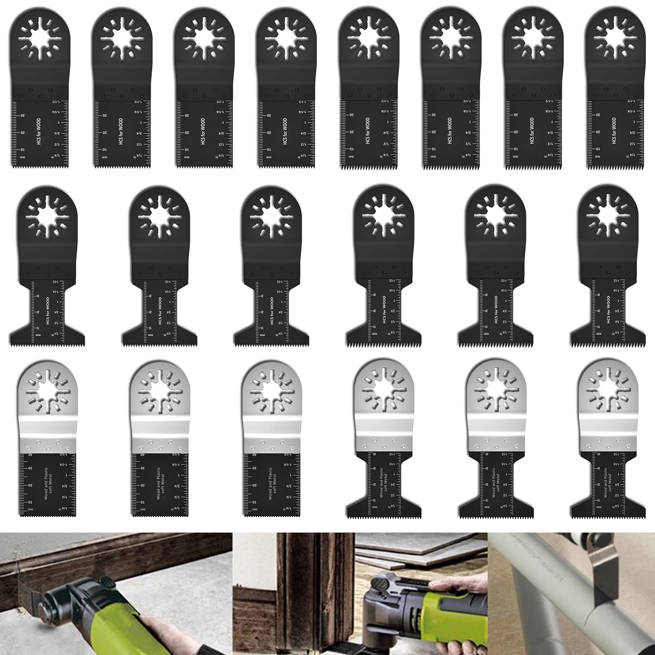 20 шт. Высокоуглеродистая сталь вибрационная пила многофункциональная